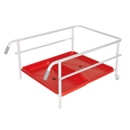 TP Toys Red Storage Shelf for Sand and Water Table