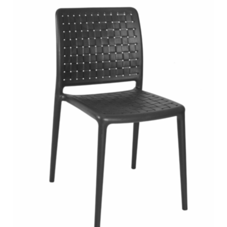 Troy Plastic Stackable Cafe Bistro Side Chair