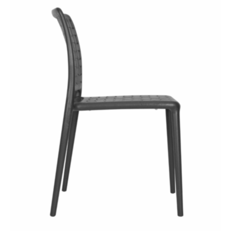 Troy Plastic Stackable Cafe Bistro Side Chair