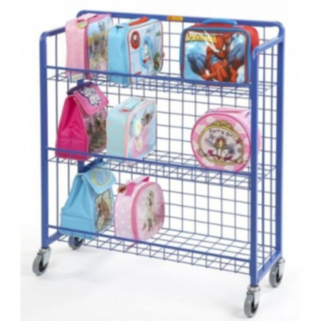 Sturdy 4 Wheel Lunch Box Trolley
