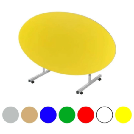 Oval Tilt Top Table