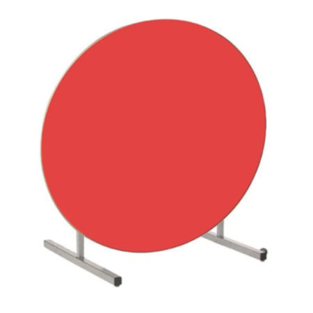 Circular Tilt Top Dining Table with MDF edge