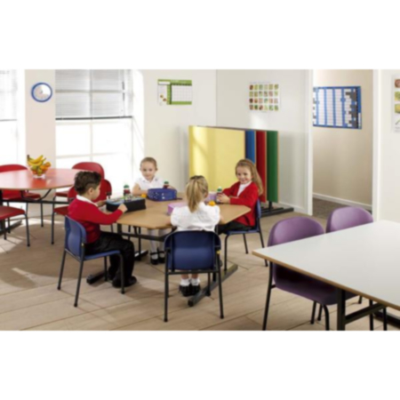 Rectangular Tilt Top Table - MDF Edge