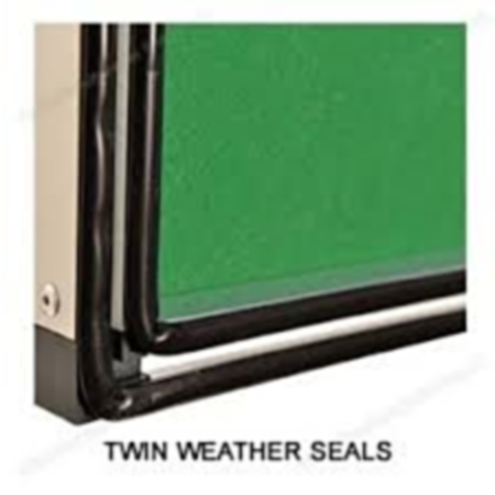 WeatherShield Outdoor Wall Mounted Rainbow Welcome Sign