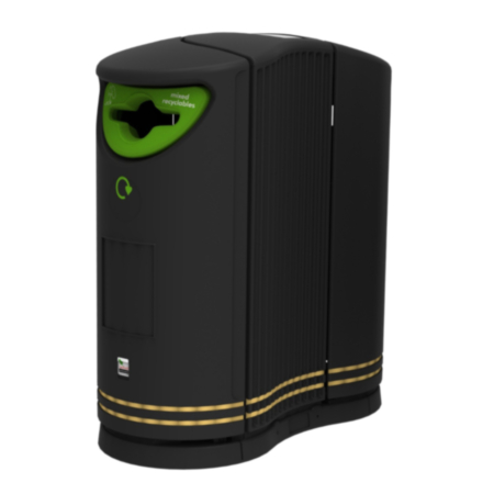 Outdoor TwinBin Combi Litter &amp; Recycling Bin for Public Spaces