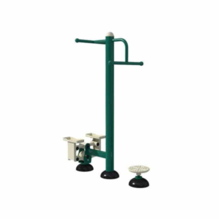 Twist and Step Outdoor Fitness Equipment