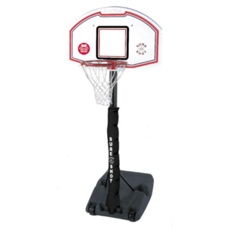 Sure Shot Portable School Basketball Unit With Padding