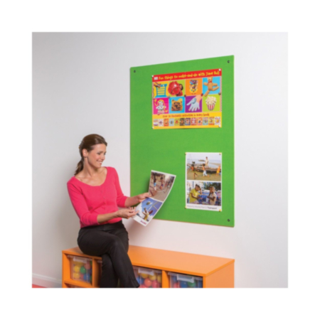 Frameless ColourPlus Felt Noticeboards
