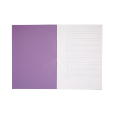 Rhino A4 80pg Cornell 8mm Ruled |  Purple  P50