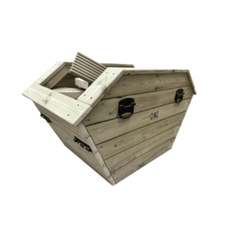 EYFS Timber Play Skip Including Blocks and Cover