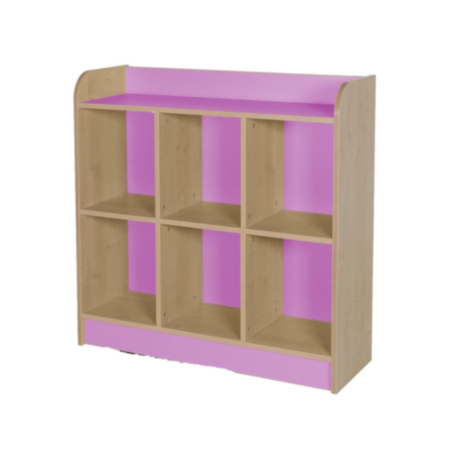 Kubbyclass 1000mm High 6 Space Triple Column Storage Cube  