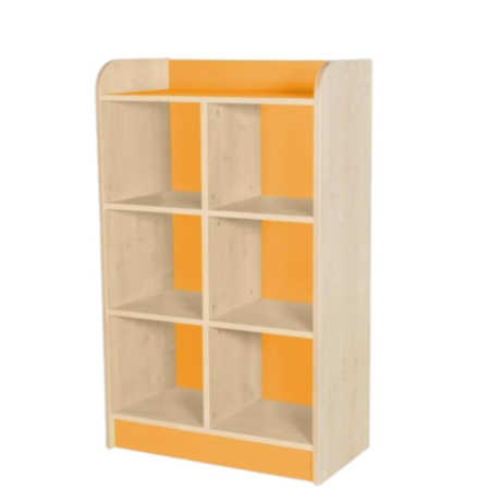 Kubbyclass 1250mm High 6 Space Double Colum Storage Cube