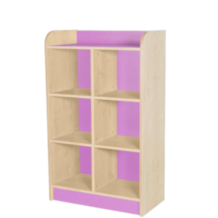 Kubbyclass 1250mm High 6 Space Double Colum Storage Cube