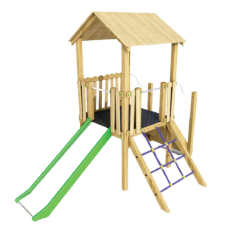 Children&#039;s Outdoor Adventure Commercial Climbing Frame Beech 
