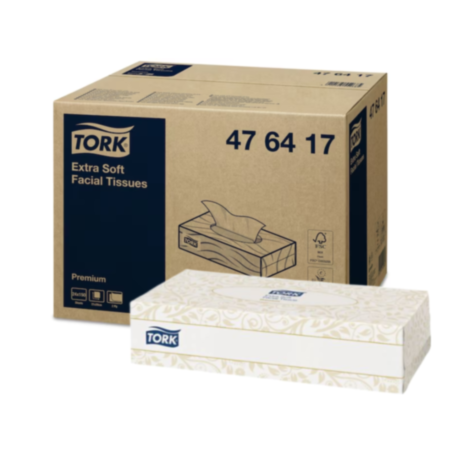 Tork Extra Soft Facial Tissues  Pack 24