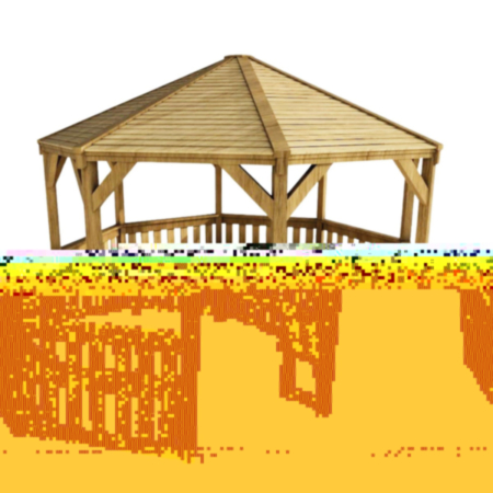 Children&#039;s Outdoor Classroom Commercial Shelter - With Sides