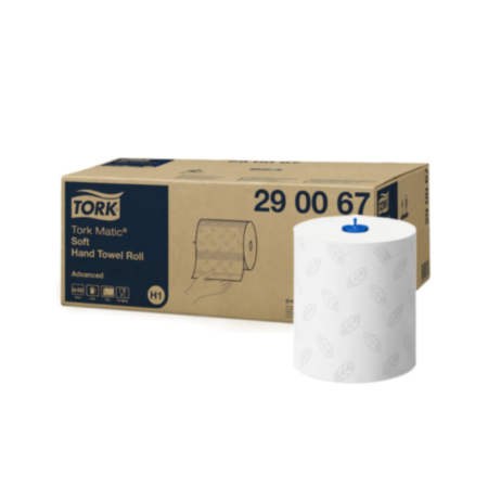 Tork Matic Hand Towel 2 Ply White  Pack 6