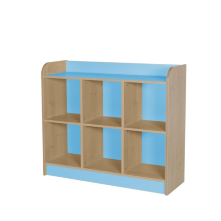 Kubbyclass 750mm High 6 Space Triple Column Storage Cube