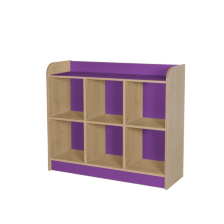 Kubbyclass 750mm High 6 Space Triple Column Storage Cube
