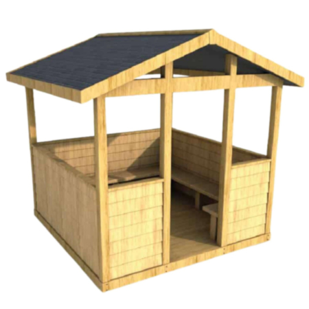 Children&#039;s Outdoor Comfort Classroom Commercial Shelter (3x3m)