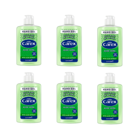 Carex Aloe Hand Gel 6 X 300ml