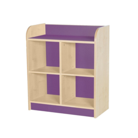 Kubbyclass 750mm High 4 Space Double Column Storage Cube 