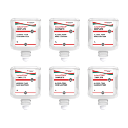 Deb Instantfoam Hand Sanitiser 6 X1l