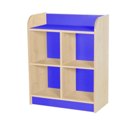 Kubbyclass 1000mm High 4 Space Double Column Storage Cube 