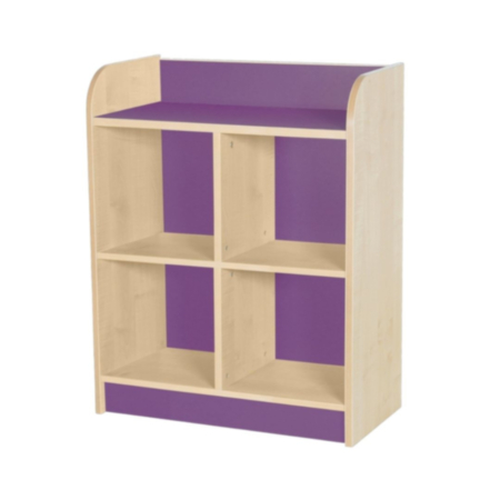 Kubbyclass 1000mm High 4 Space Double Column Storage Cube 