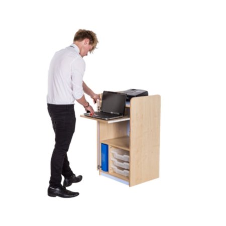 Kubbyclass Teachers Laptop Static Station 