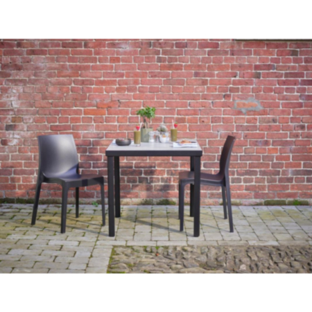 Urban Outdoor Ceramic Top Cafe Bistro Table