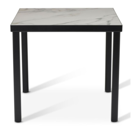 Urban Outdoor Ceramic Top Cafe Bistro Table