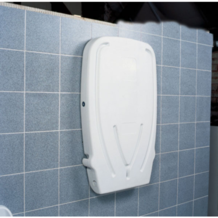Vertical baby changing station