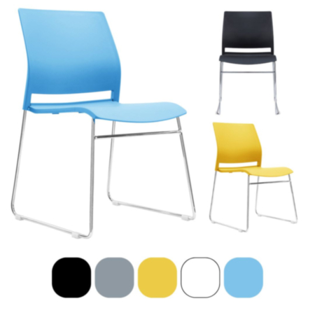 Verse High Density Plastic Stacking Chair