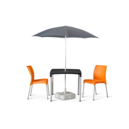 Round Solas Commercial Parasol
