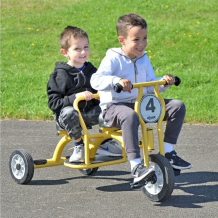 Wisdom Early Years Outdoor Tandem Trike