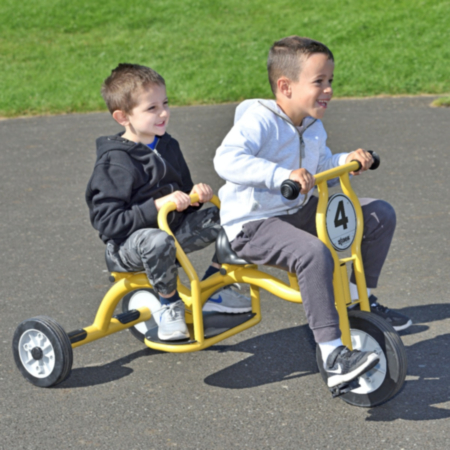 Wisdom Early Years Outdoor Tandem Trike
