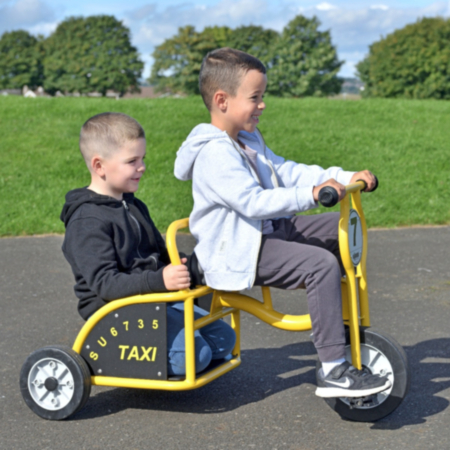 Wisdom Children&#039;s Outdoor Ride On Taxi