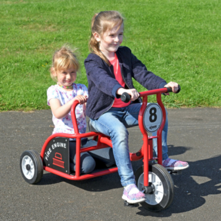Wisdom Children&#039;s Outdoor Ride On Fire Engine