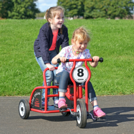 Wisdom Children&#039;s Outdoor Ride On Fire Engine