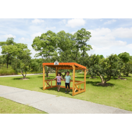 Wisdom Outdoor Playground Role Play Bus Station