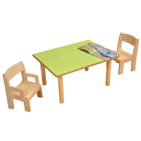Early Years Wooden Classroom Chair without Arms - Pack of 2