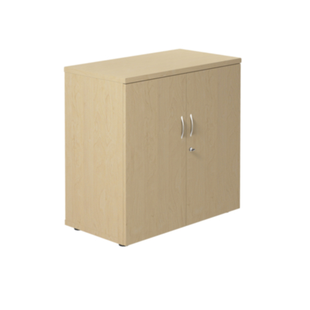 Multi-Purpose Maple Wooden Cupboard with 2 Shelves – 800mm