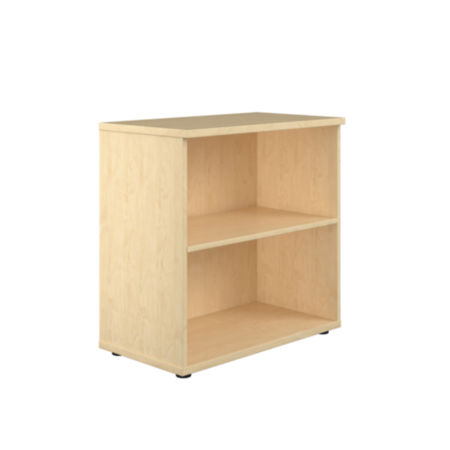 Multi-Purpose Maple Wooden Bookcase with 3 Shelves – 800mm