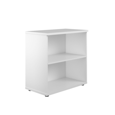 Multi-Purpose White Wooden Bookcase with 3 Shelves – 800mm