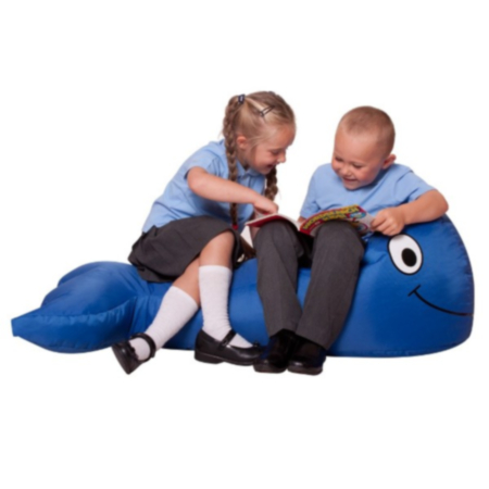BazZoo Sea Life Whale Bean Bag