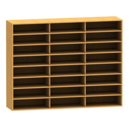 Wall Mounted 24 Pigeon Hole Unit