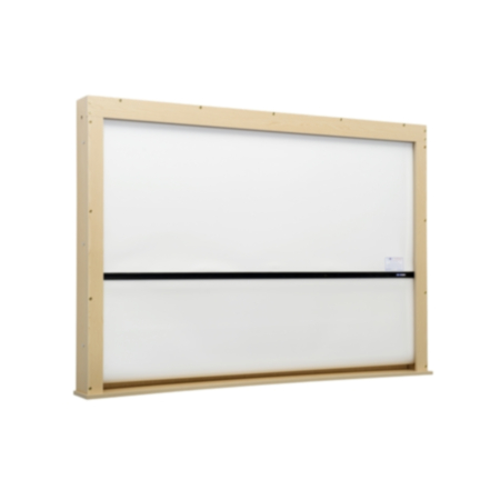 Wall Mounted Wooden Dry Wipe Rollerboard