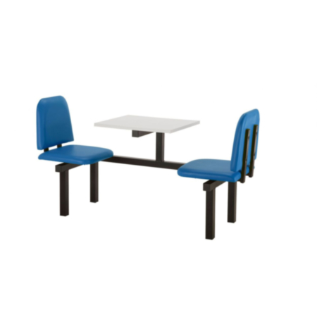 Oscar Upholstered 2 Seater Fast Food Seating Unit