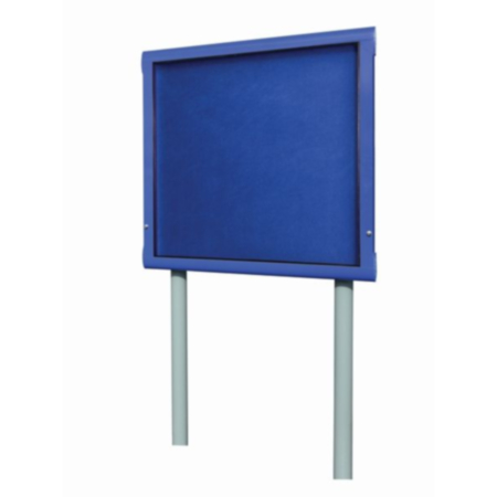 WeatherShield Lockable Freestanding Outdoor Showcase Noticeboard